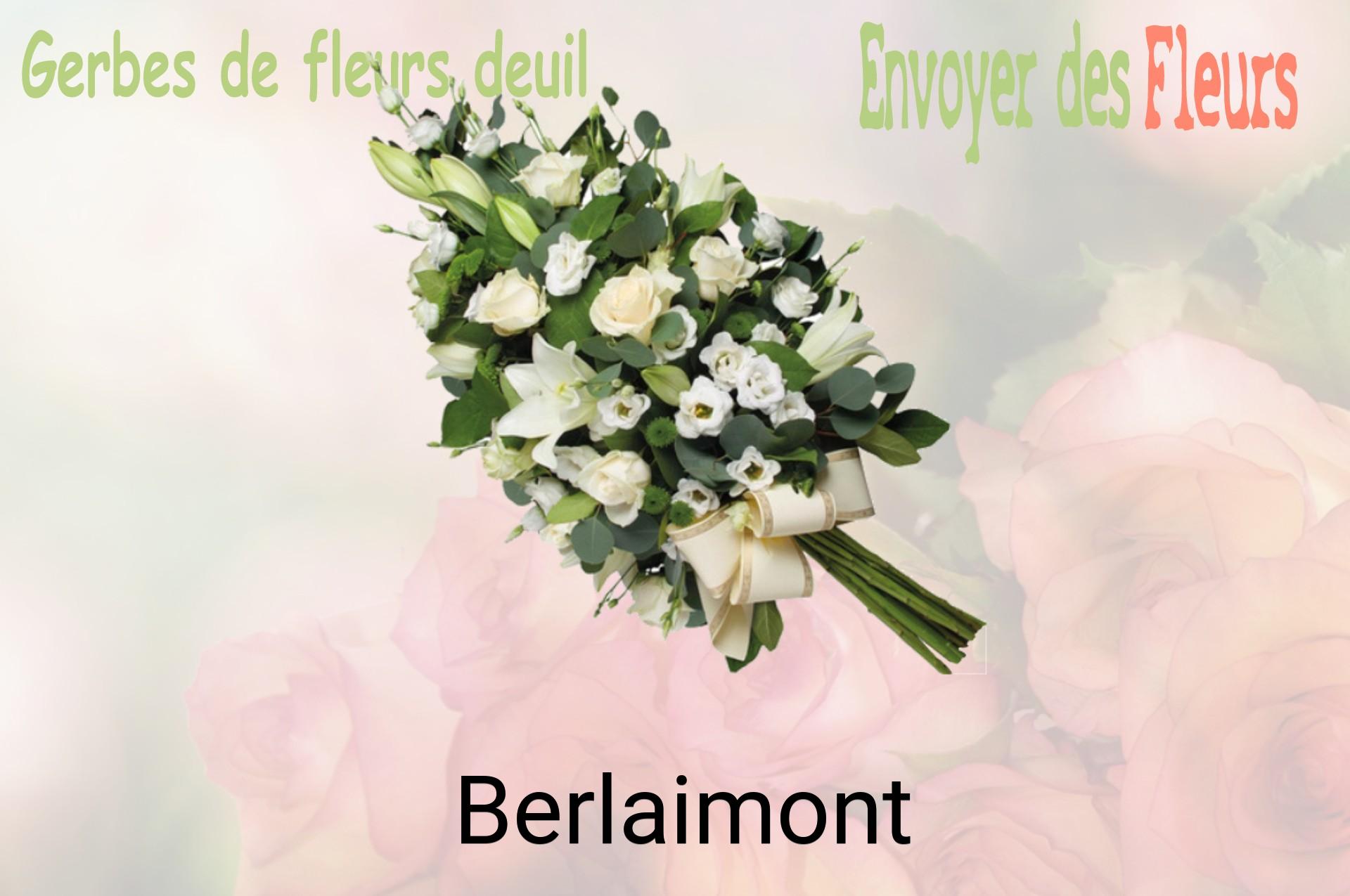 Gerbe de fleurs de deuil livrée à Berlaimont